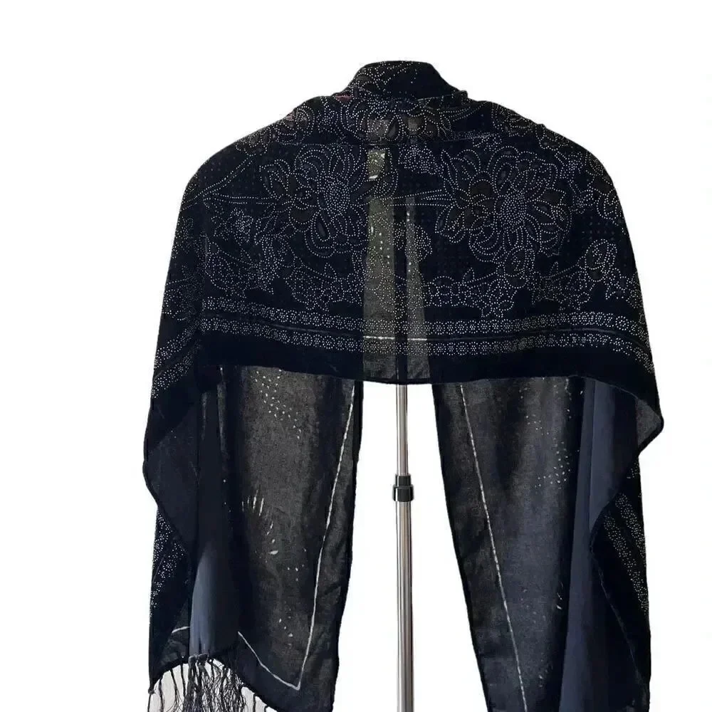 No Brand velvet floral